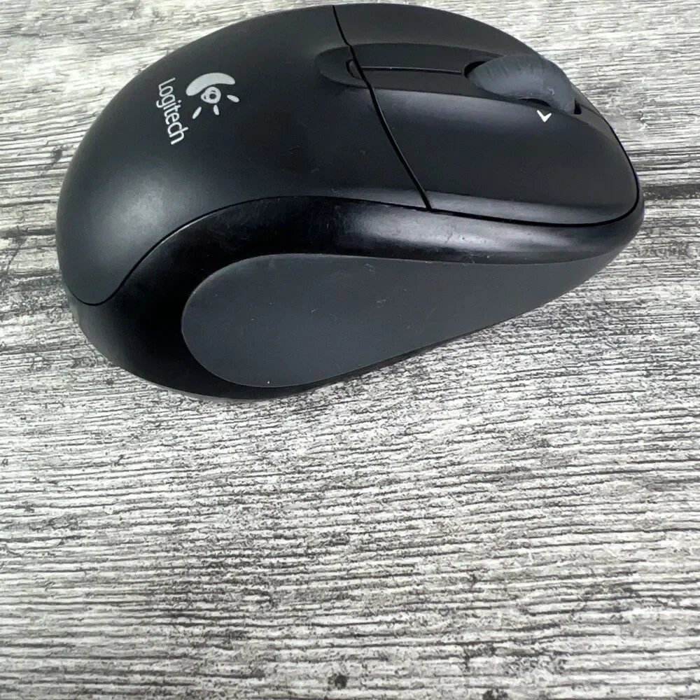 Logitech M305 Wireless Laser Mouse USB Receiver Black Tested